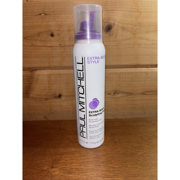 Paul Mitchell Extra-Body Sculpting Foam Mousse 1990's Original Formula 6 oz. NEW - Picture 1 of 5